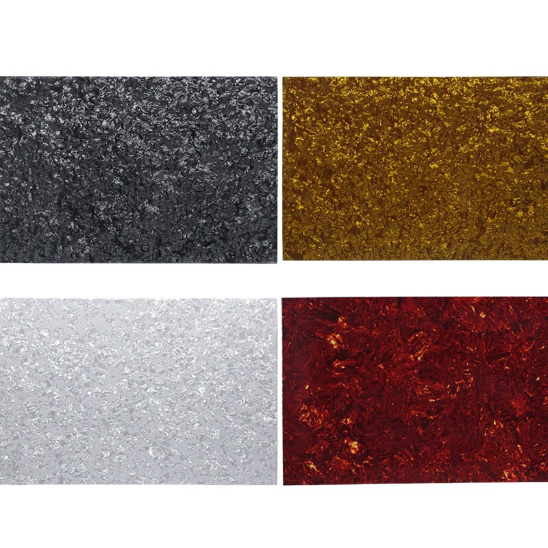 3- lags guitar bas pickguard indledende materiale indledende bundplade 435 x 290mm