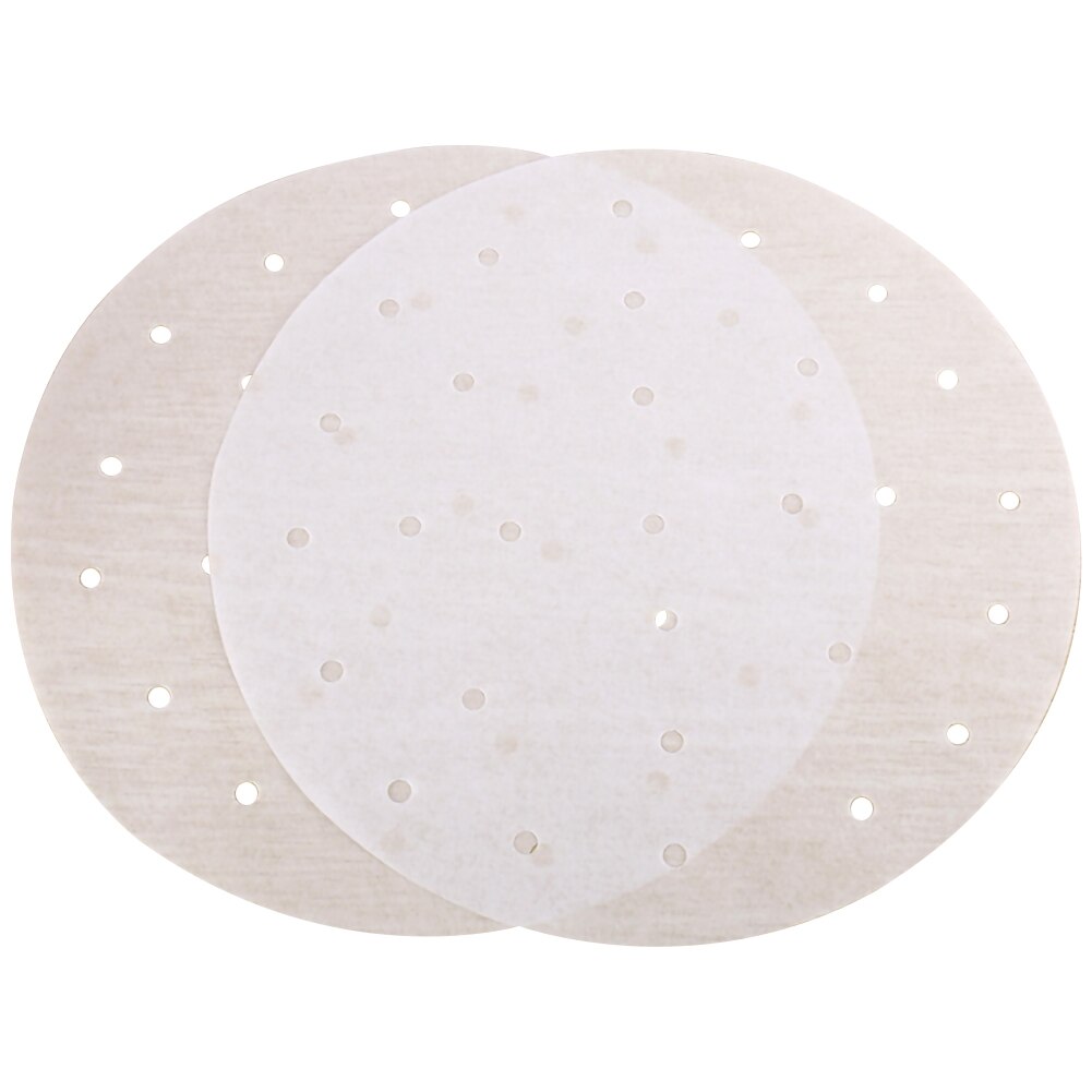 100 Sheets of Round Baking Paper Steamed Paper Oven Barbecue Steamed Bun Paper