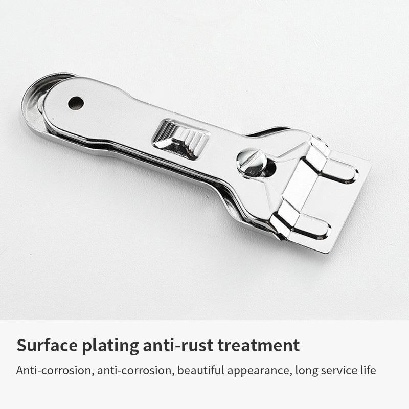 Cleaning Shovel Stainless Steel Scraper Wallpaper Stripping Knife Glass Wall Scraper Floor Tile Adhesive Removal Tool