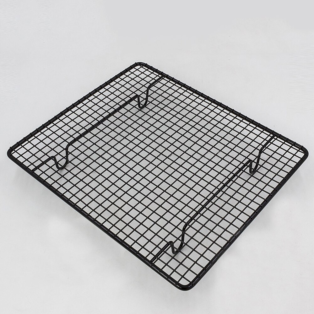 Cake Cooling Rack Nonstick Metal Cake Cooling Grid Rack Net Stainless Steel Wire Grid Cooling Tray Barbecue Cookie Holder