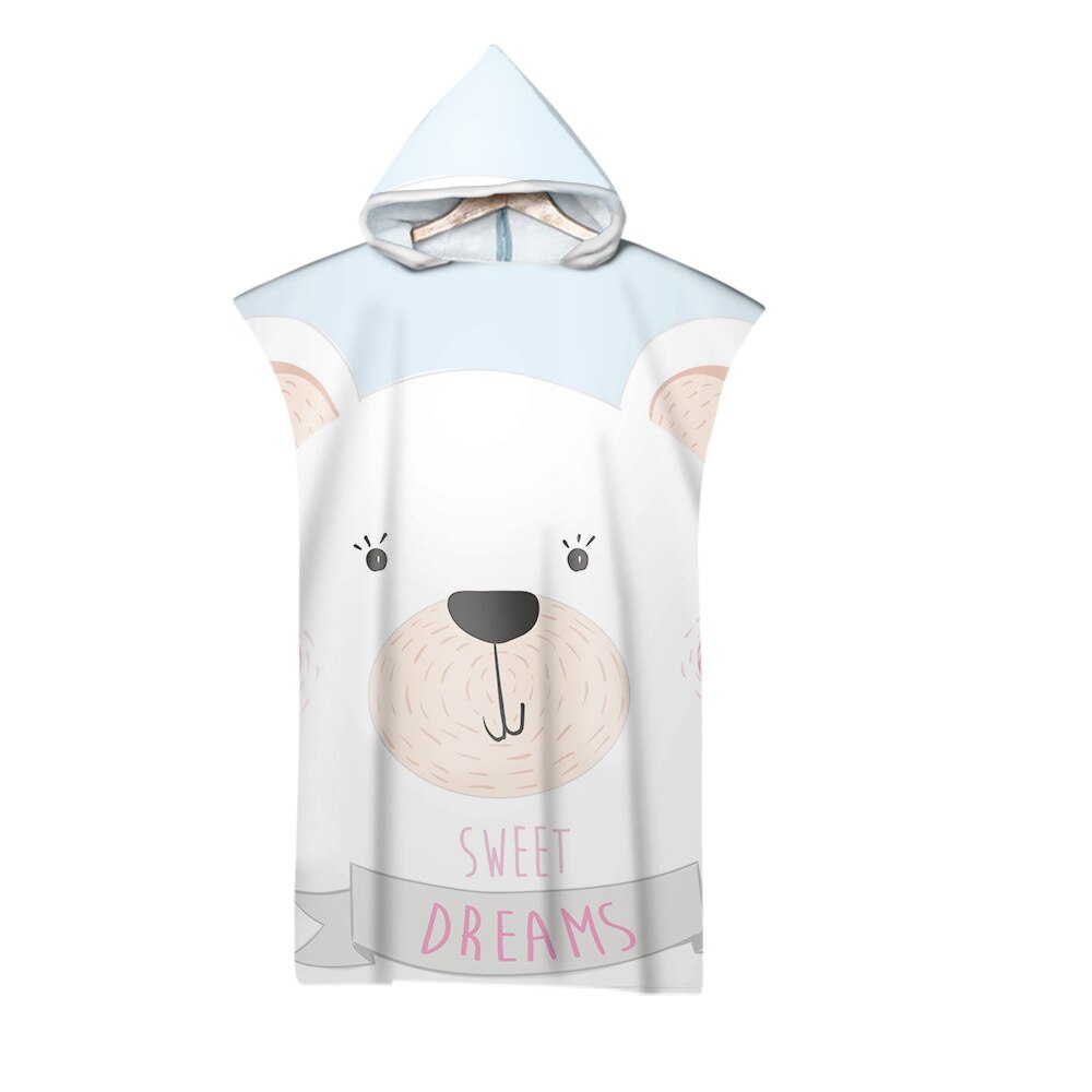 Mikrofaser Stoff Erwachsene Schnell Trocknend Strand Handtuch Ändern Bademantel Mäntel Mit Kapuze Gym Swimmng Bad Handtuch Surf Poncho Beachwear: 2