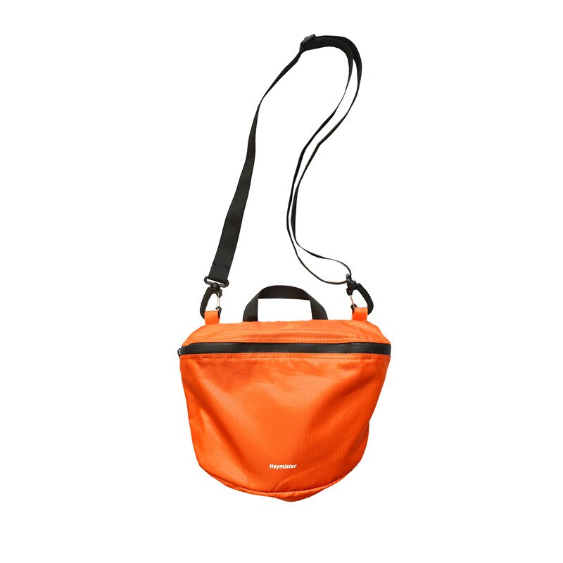 Messenger bag college style shoulder bag street trend shoulder bag student bag: Orange