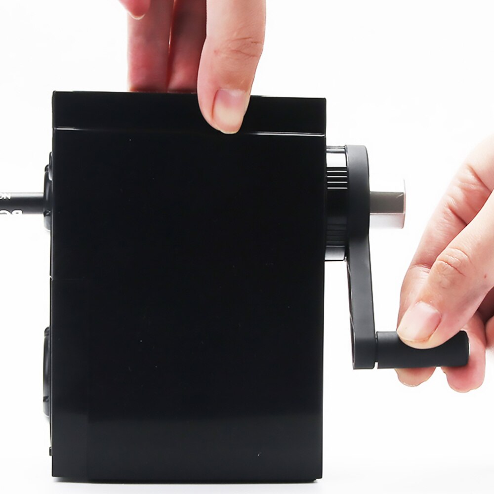 Drawing Pencil Sharpener Manual Artist Pencil Sharpener (Black)