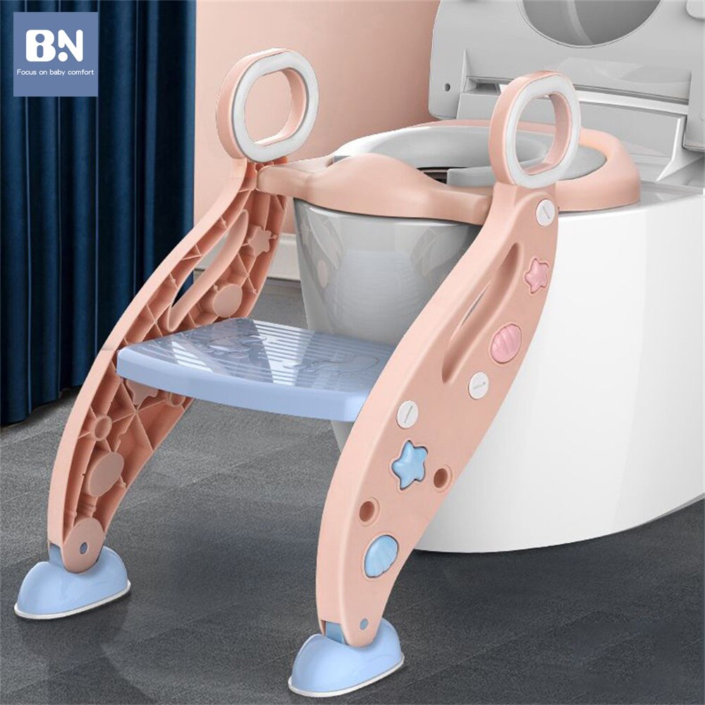 Amazing Adjustable Ladder Portable Urinal Potty Training Seats - Folding
