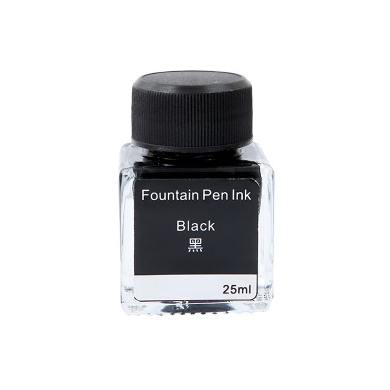 Kleurrijke Non-Carbon Inkt Pak Voor Dip Vulpen Kalligrafie Schrijven Schilderen Graffiti School Kantoorbenodigdheden 10 Kleuren: Black