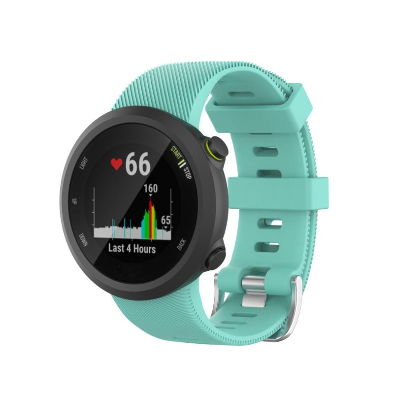 10 Colors Sports Wrist Strap Bracelets Waterproof Silicone Strap Watchband Watch Strap Accessories For Garmin Forerunner 45 45S