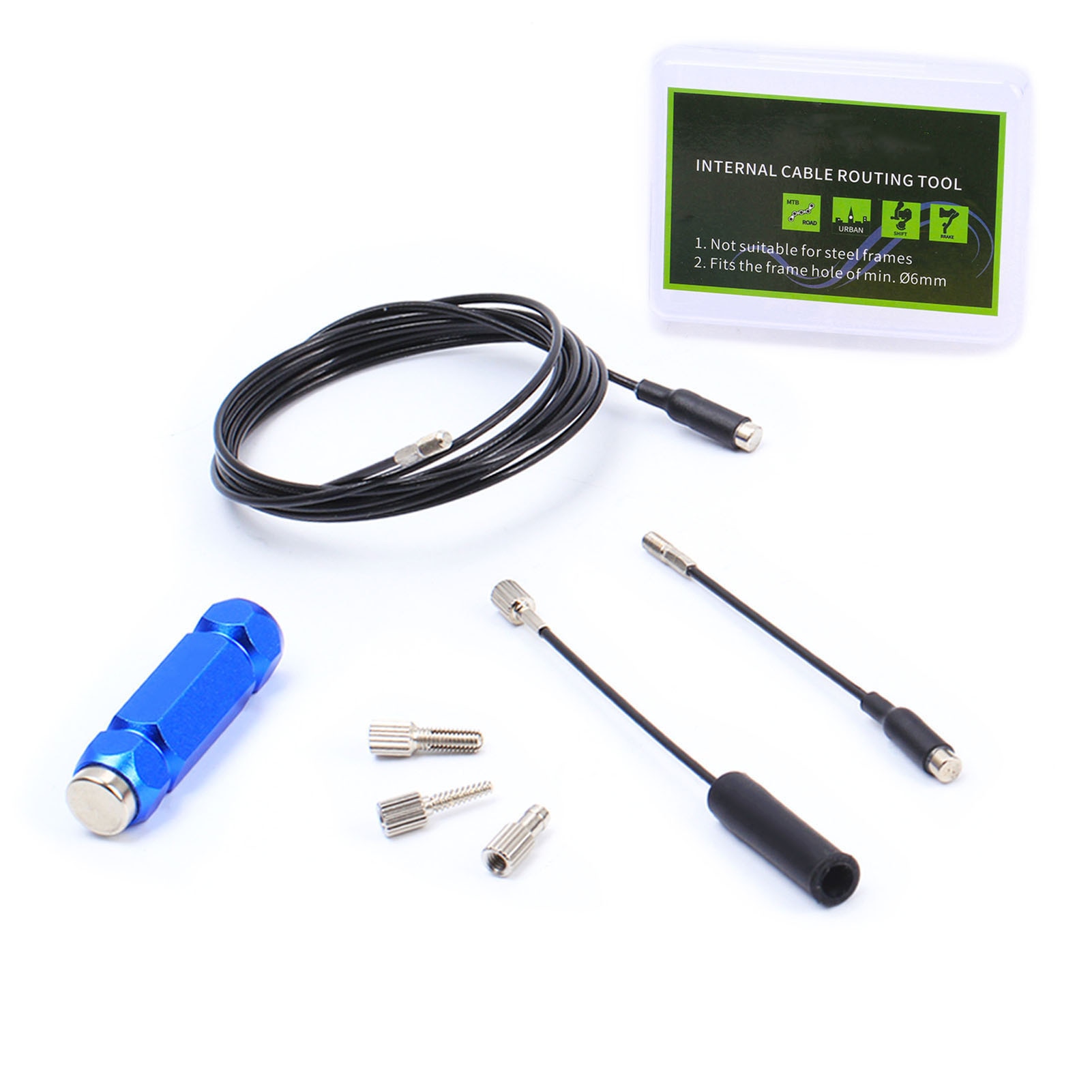 Fiets Interne Kabelgeleiding Tool Kit Mtb Racefietsen Shift Kabel Hydraulische Draad Innerlijke Kabel Gids Voor Fietsen Fiets Accessoires