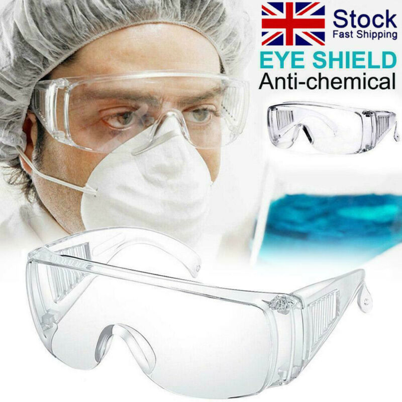 Veiligheid Lab Bril Beschermende Virus Goggles Chemische Industriële Eyewear Transparante Bril