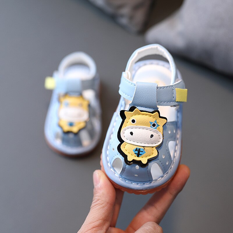 Baby Shoes Spring First Walkers Casual Kids Sandal Boys Girls Baby Breathable Shoes Soft Bottom Lightweight SBB005