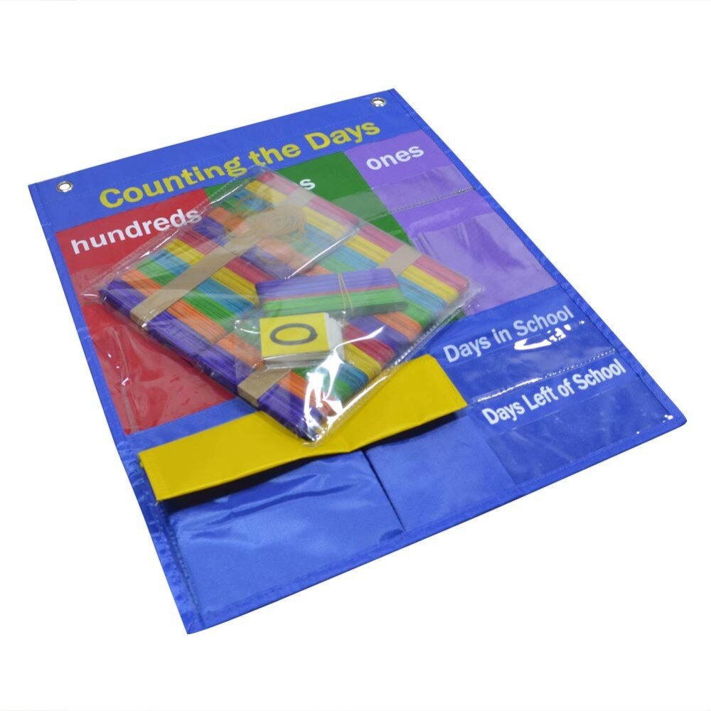 Counting Caddie Pocket Chart & Place Value Charts (Hundreds, Tens, Ones)