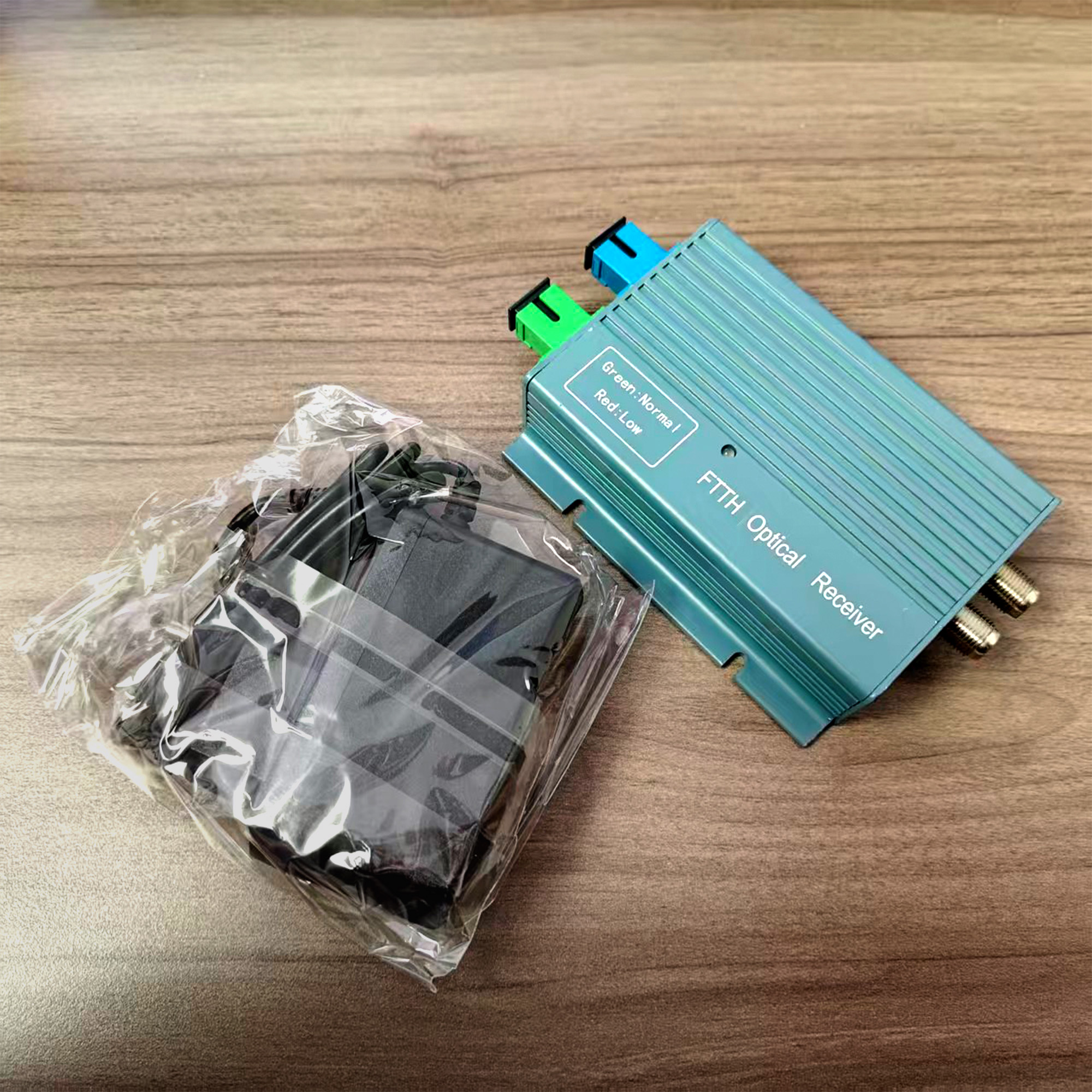 Receptor ftth wdm, catv, receptor compacto de fibra óptica para uso doméstico