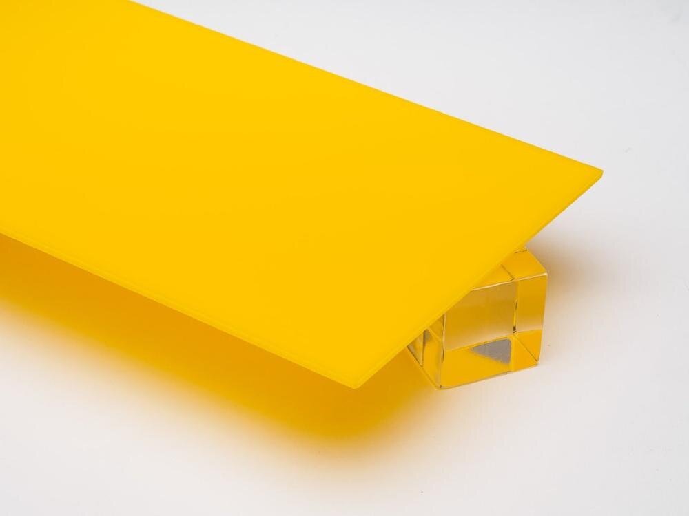 10 Stuks 100X100Mm Transparant Of Alle Kleur Acryl Plaat Plexglass Plaat 2,8Mm Dikte Zwart/Rood/Wit/Blauw En Meer: Yellow