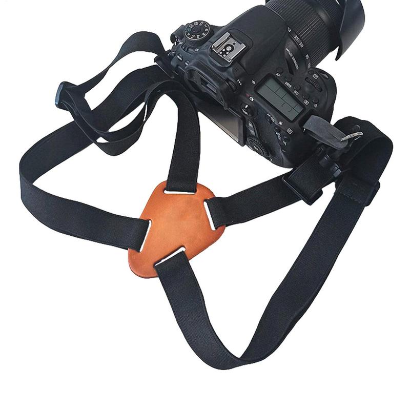 Universal Binoculars X-Shaped Harness Strap Shoulder Straps Dua l Camera Harness Adjustable Shoulder Straps Camera Chest Strap