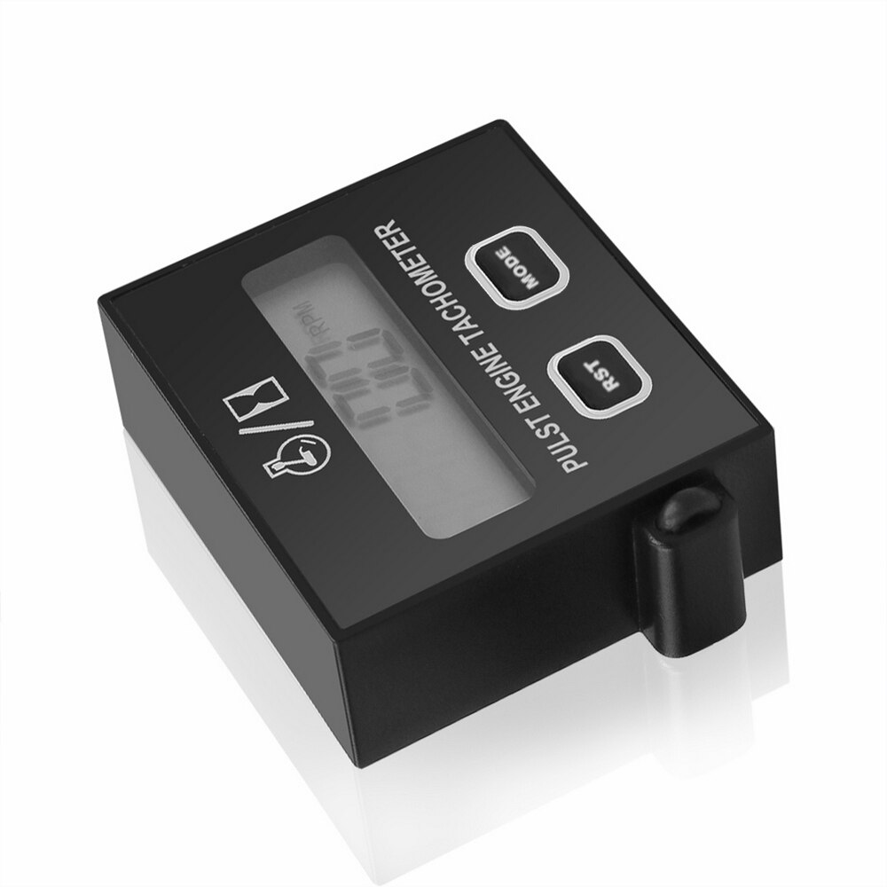 Digital Engine Tachometer Pressure Gauge Engine Speed RPM Liquid Crystal Display for Motorcycle Engine Stroke Engine Car Boat