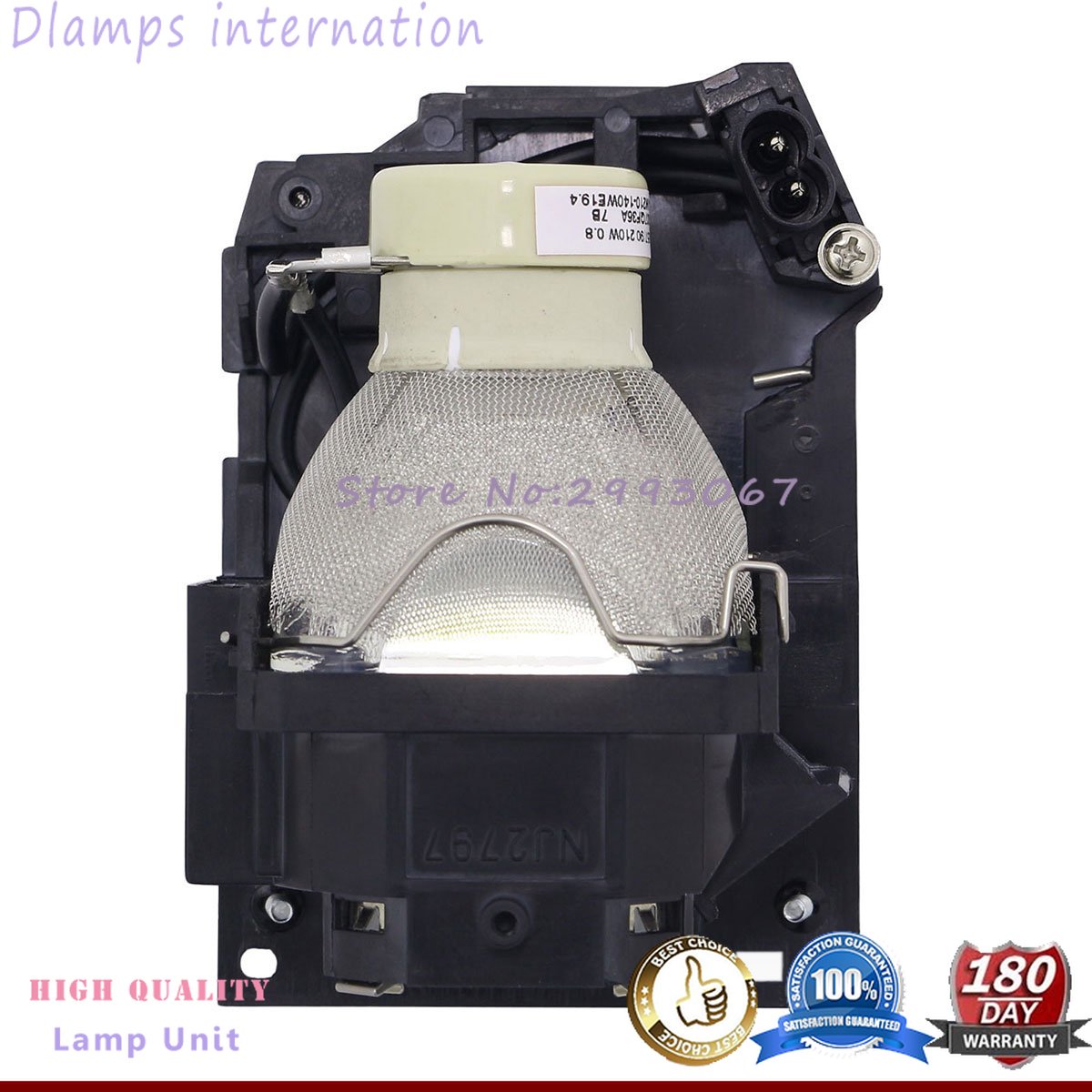 DT01431 Projector lamp voor Hitachi CP-EW301N CP-EW302 CP-EX251N EX252N EX301N EX401 WX3030 WX3030WN Dukane ImagePro 8928A 8931WA