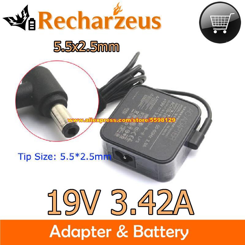 19V 3.42A Adapter ADP-65DD D ADP-65CD D AD887320 ADP-65GD PA-1650-78 EXA1208CH Charger For K401U UX430U TP501U S550CA F550L X550