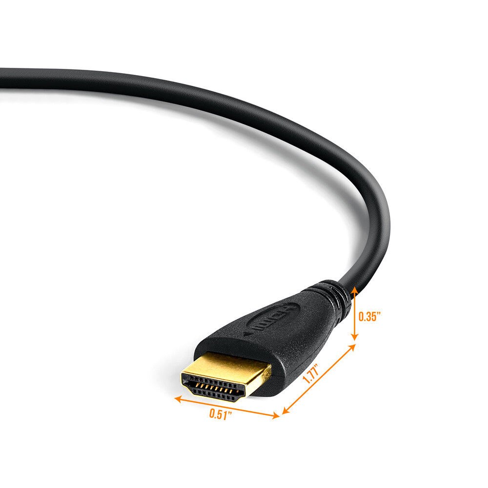 Premium HDMI Cable v2.0 Gold High Speed HDTV Ultra HD 2160p 4K 3D 0.5M to 5M