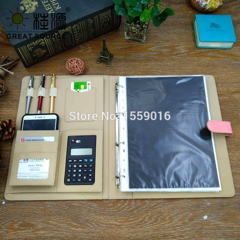 Album leaf DIY photo Punched Pocket With 300g Black Paper Card Board Nonpoisonous Tasteless For A4 Binder Folder