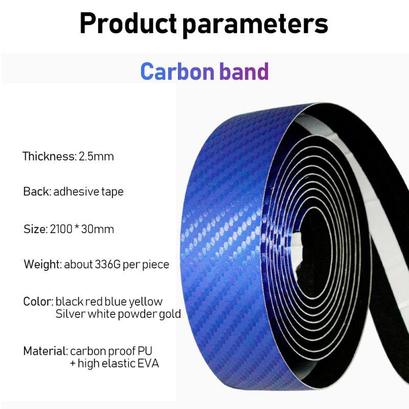 Motsuv landevejscykel styrrem cykel pu mønster håndtag grip tape høj elastisk eva skridsikker stødabsorberende styr tape