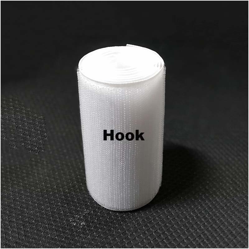 10Cm Breedte Wit Geen Lijm Klittenbandsluiting Tape Naaien Accessoires Tape Sticker Strap Couture Strip Kleding Wit