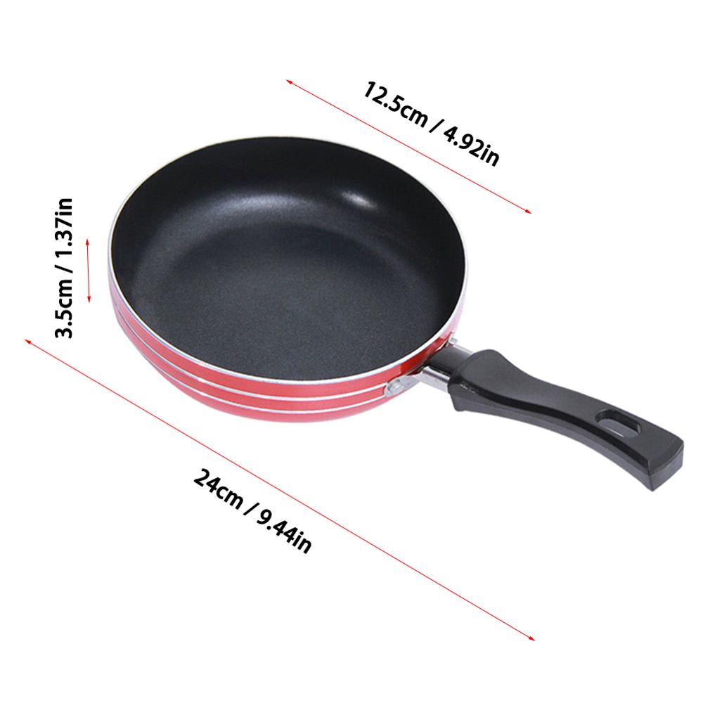 12Cm Rvs Mini Crêpe Pot Anti-aanbak Koekenpan Pan Kleine Eieren Pot Keuken Omelet Pannen