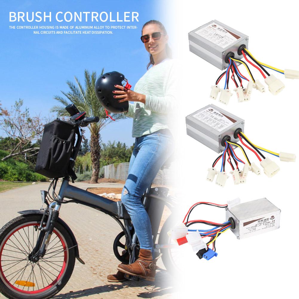 DC 24V Outdoor Electric Vehicle Accessories Brushed Motor Controller Box Reliability for Electric Vehicle Tricycle Parts
