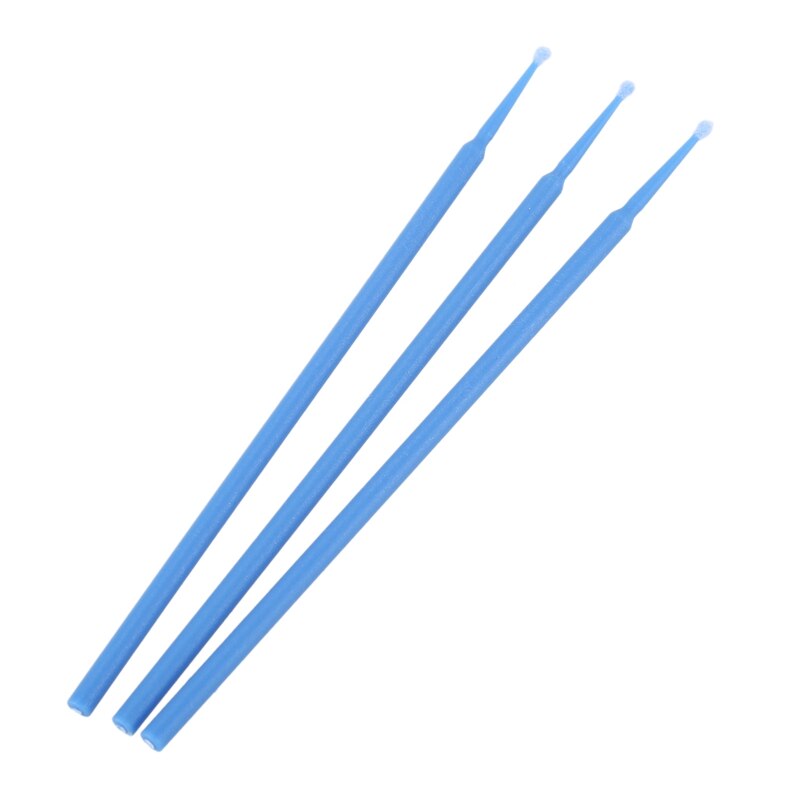 100 pièces Micro-brosse dentaire matériaux jetables applicateurs de dents moyen fin