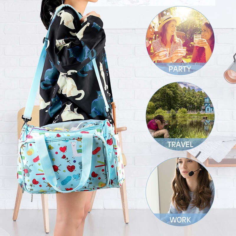 Yarn Storage Bag Crochet Yarn Storage Bag Knitting Yarn Storage Bag Crochet Needle Sewing Supplies Household