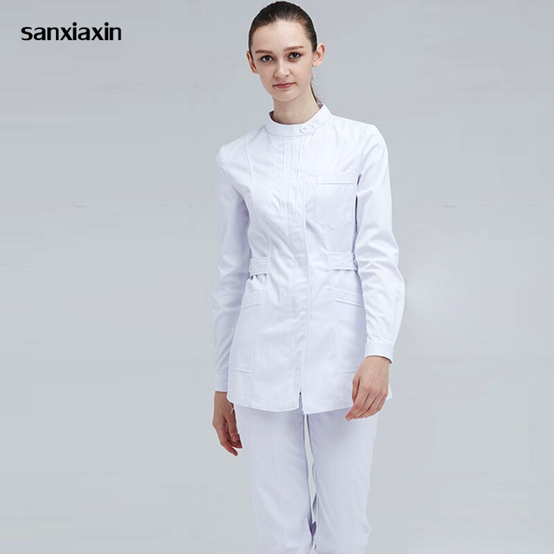 Sanxiaxin langarm Peelings Uniform Anzug schönheit Haustier Einkaufen Spa Uniform Salon frauen Peeling einstellen Arbeit tragen Peeling anzug