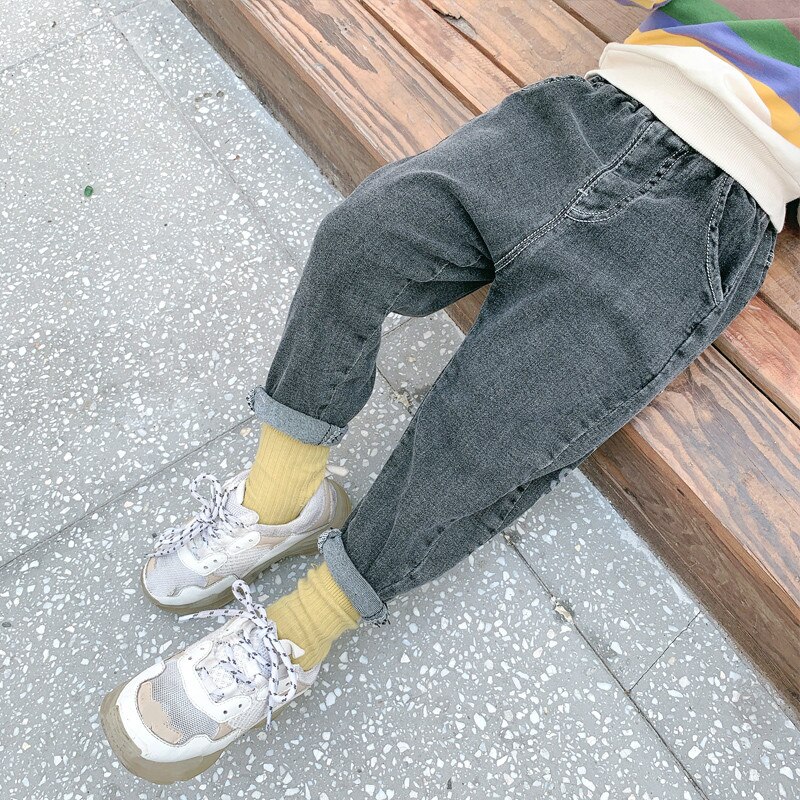 CNUM Toddler Girls Jeans Spring Autumn Kids Jeans Clothing Casual Baby Girl Denim Infant Trousers Children's Pants