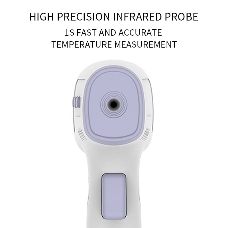 TM-T1601 LCD Infrared Thermometer Non-contact Digital Pyrometer Temperature Point 32~42.9℃