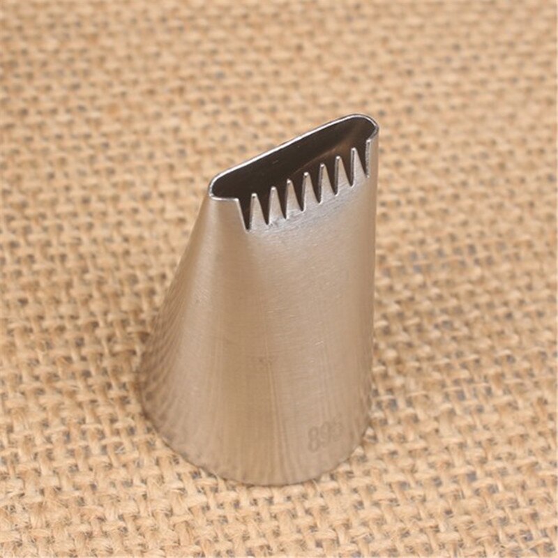 #895 Icing Piping Nozzles Mand Weave Decorating Tip Nozzle Basketweave Bakken Tools Voor Gebak Bakvormen Pastry Icing Tips