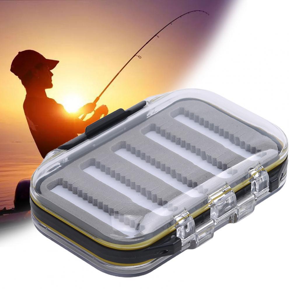 Sales! Vissen Box Lichtgewicht Zakformaat Praktische Dubbel-Kanten Tackle Box Voor Zout Water Vliegt