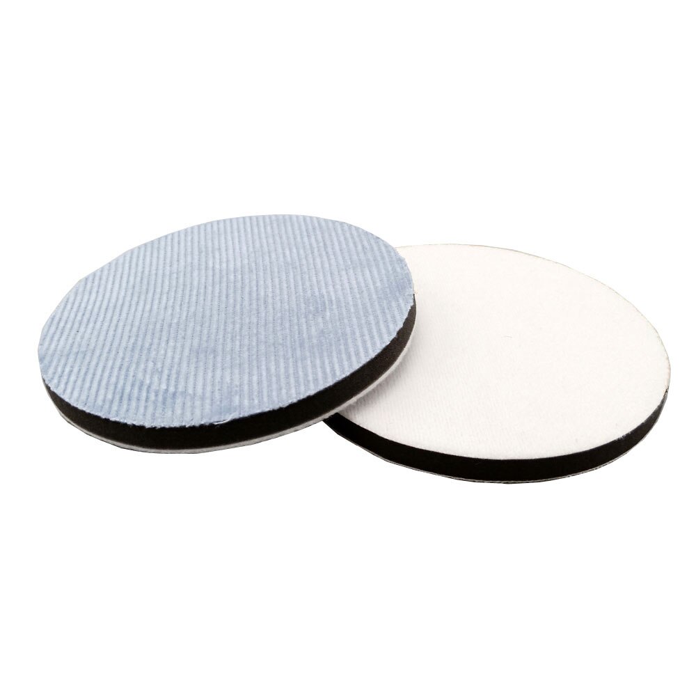 OEM 5 Inch sponge buffing pad with jean surface foam polishing pad sealing wax: Blue Corduroy 1PC
