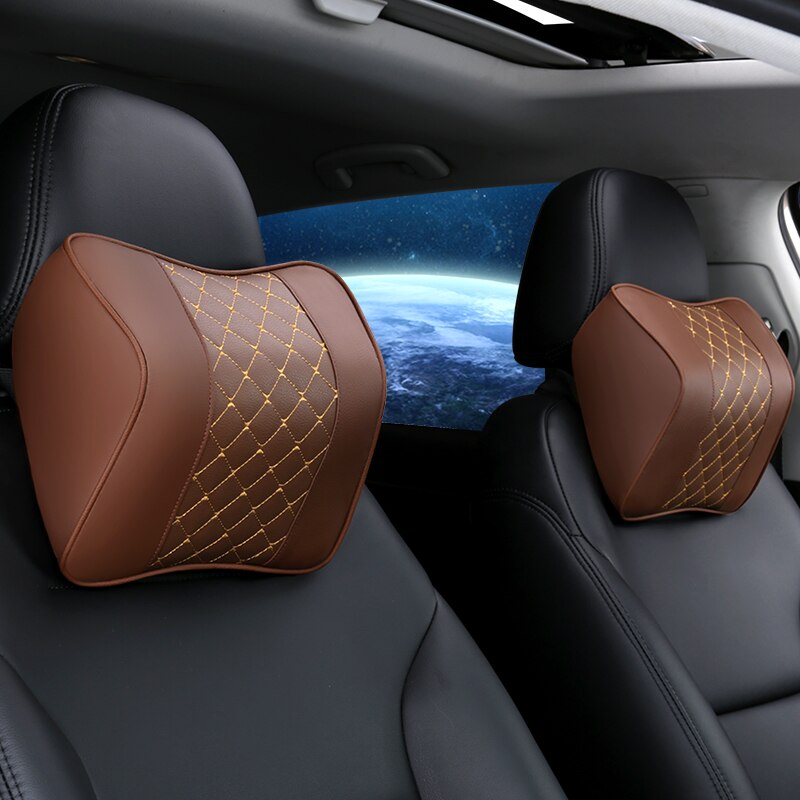 4 farger skinn midje sete støtte minne bomull nakkestøtte til sete lumbal pute sjåfør bil med Brann sesonger pute pute