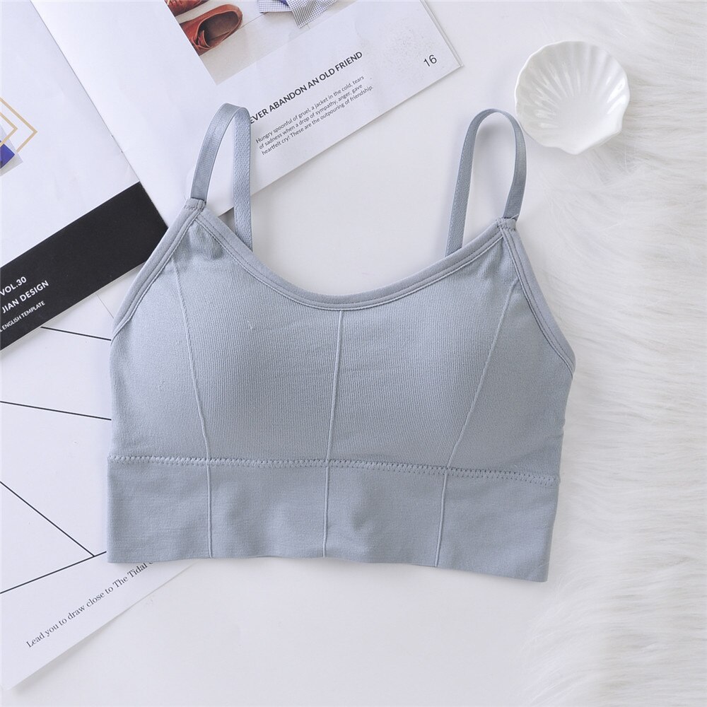 Beauty Back Bras Sexy Push-up Seamless Lingerie Cozy Wireless Lenceria Underwear Comfort Bralette нижнее белье женское: Gray