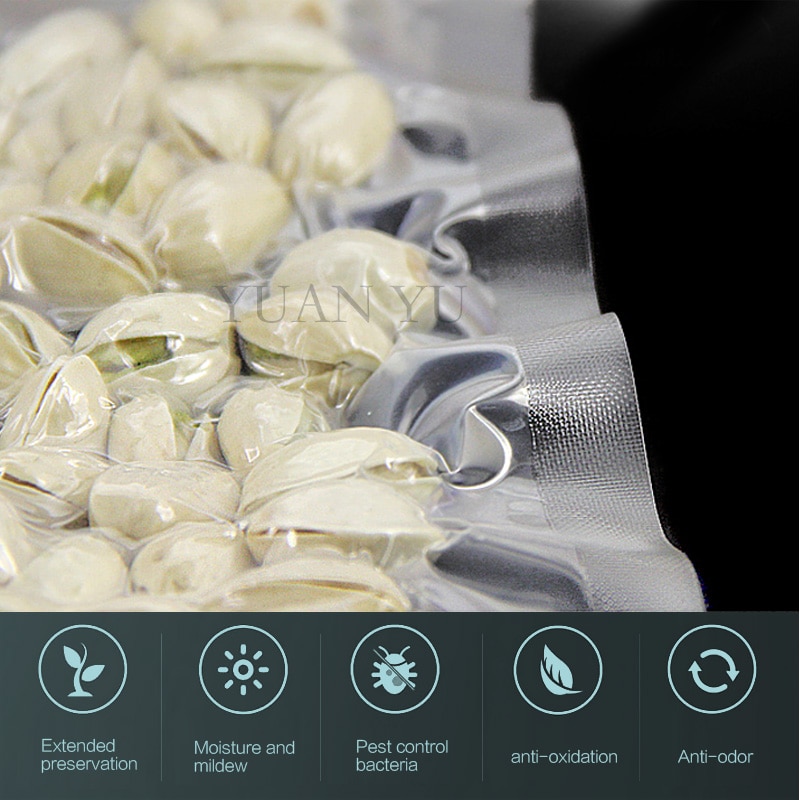 Kitchen Food Vacuum Sealer Bag Storage Bags For Vacuum Sealer Food Packaging Machine Saver Fresh Long time Vacuum Sealer