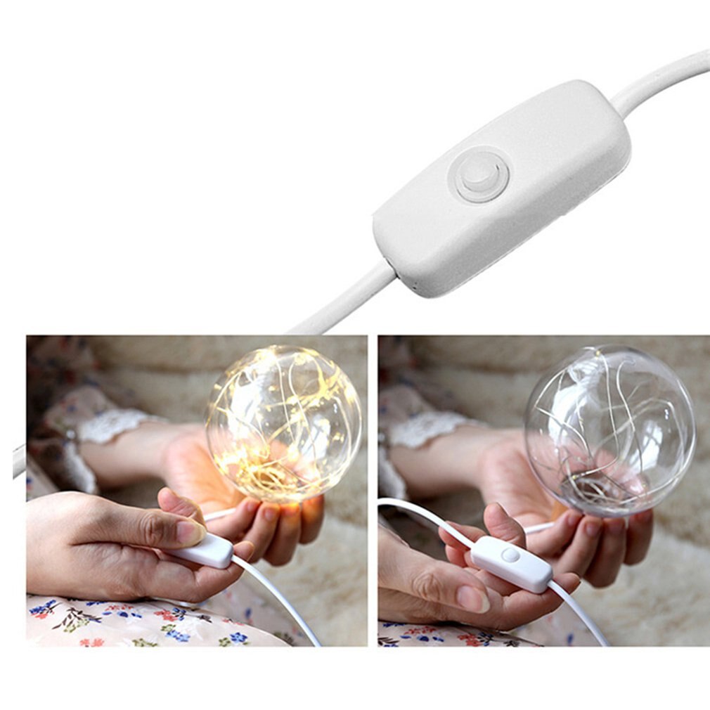 Rechargeable Starry Moon Lamp LED Night Round Light USB Log For Home Decoration Birthday