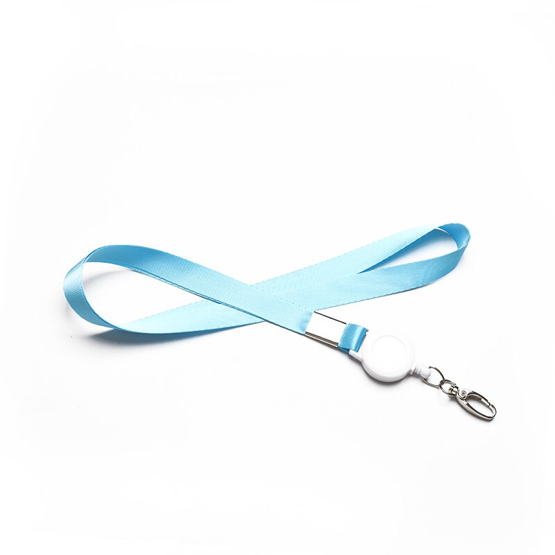 Lanyards Voor Sleutels Id Kaart Diy Hang Touw Lanyard Intrekbare Badge Houder: Blauw