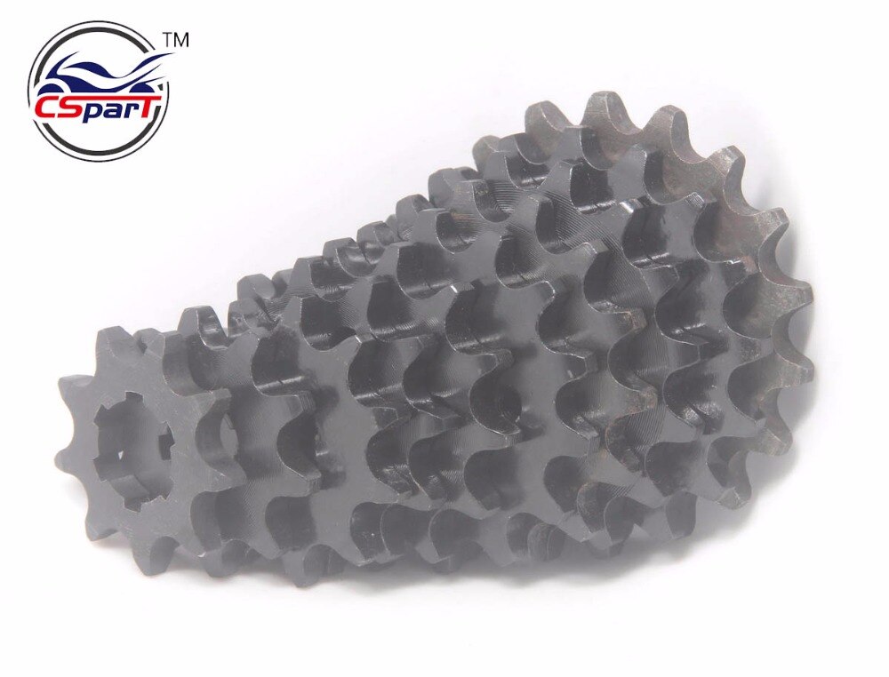 11T 12T 13T 14T 15T 16T 17T 18T 19T Tand 428 ID 20MM Voor Motor Tandwiel Voor Motorfiets Dirt bike ATV Quad Buggy