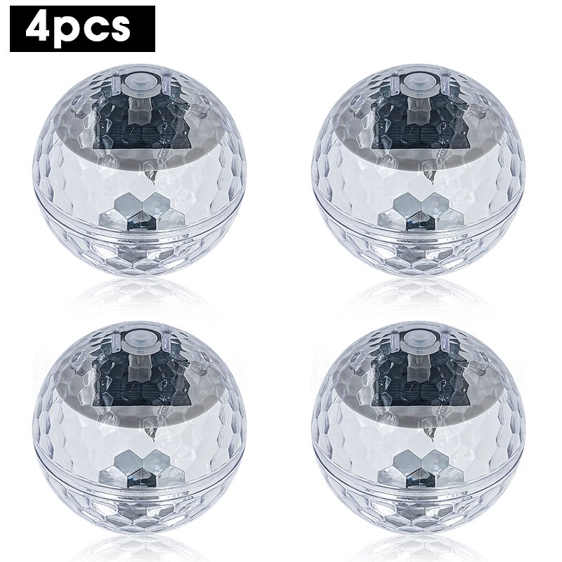 Solar Powered Wasser Float Licht Teich Schwimmenden Lampe Magische Kugel Licht Garten Farbwechsel Dekoration Beleuchtung Für Pool Baum: ROSE / 6-10W