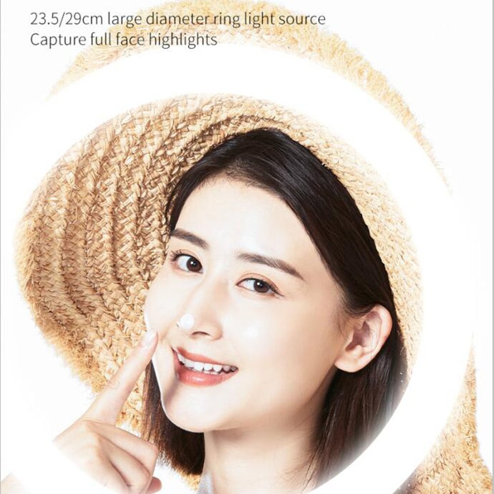 Draagbare Live Licht Supplement Beugel Statief Beugel Mobiele Telefoon Houder Video Fotografie Self Photo Ring Lamp