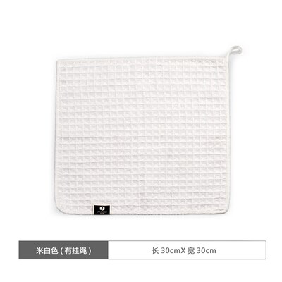 1 kpl erittäin imukykyinen pyyhe barista pyyherätti baari kahvinkeitin puhdistusliina astiasto kodin puhdistuspyyhe keittiövälineet: Valkoinen 30 x 30cm