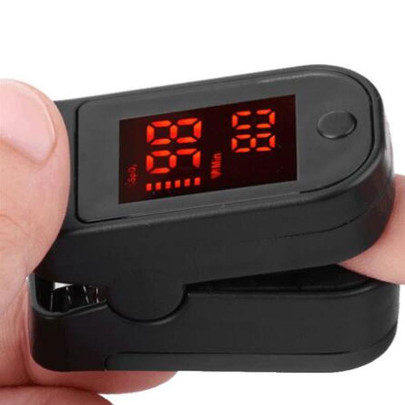 Oximeter Pulse Oximeter Pulse Oximeter Fingertip Finger Pulse Oximeter Finger Oximeter For Nurse Docter Random Color: Black