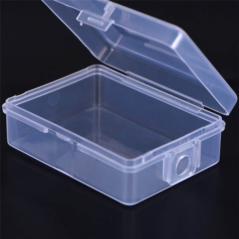 2Pcs Plastic Clear Pill Box Medicine Storage Tablet Weekly Medicine Organizer Splitters Storage Dispenser