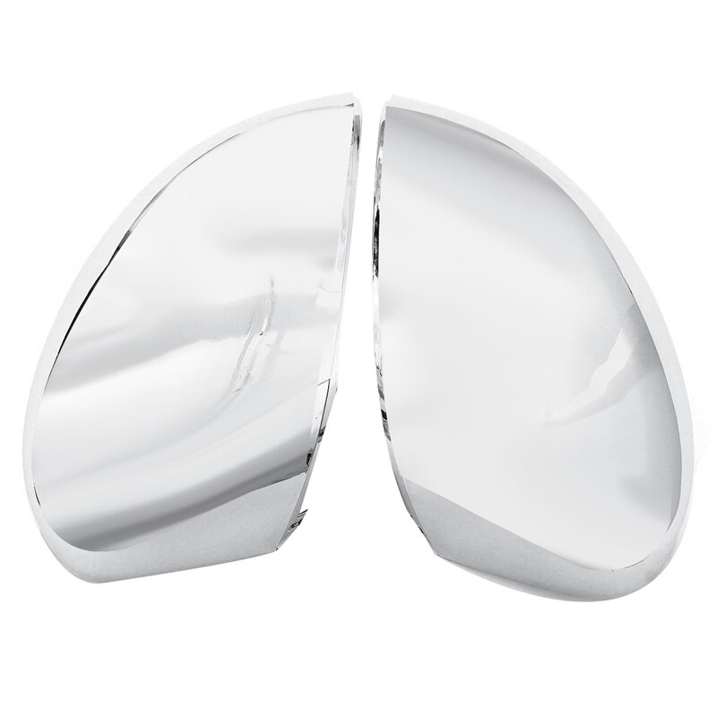 Car Rearview Mirror Cover Chrome Wing Mirror Cover Cap for ford Fiesta MK7 -