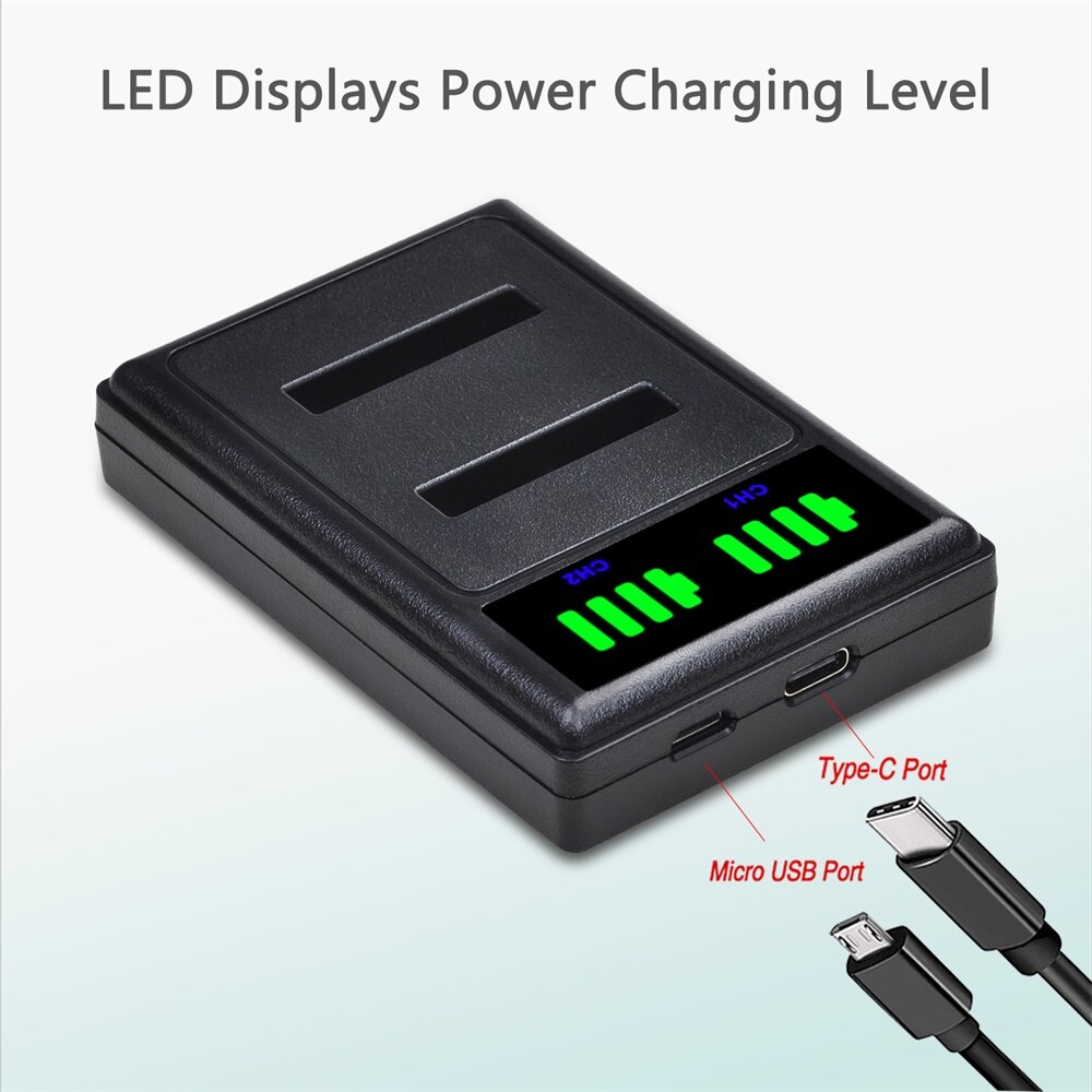 NP-45 Li-40B Li-42B EN-EL10 D-Li63 Li108 NP-80 KLIC-7006 Battery and Charger for Nikon Coolpix S4000 S210 S220 S230 S570