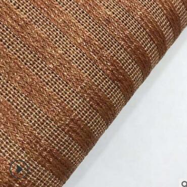 Pp kunstmatige raffia geweven stof ambachtelijke geweven stof rotan stro diy dames strandtas schoenen materiaal tecido de palha: Bruin