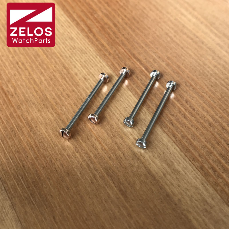 2 stuks/set 16mm/18mm horloge schroefbuis schroefstang voor guess horlogeband band schakelset