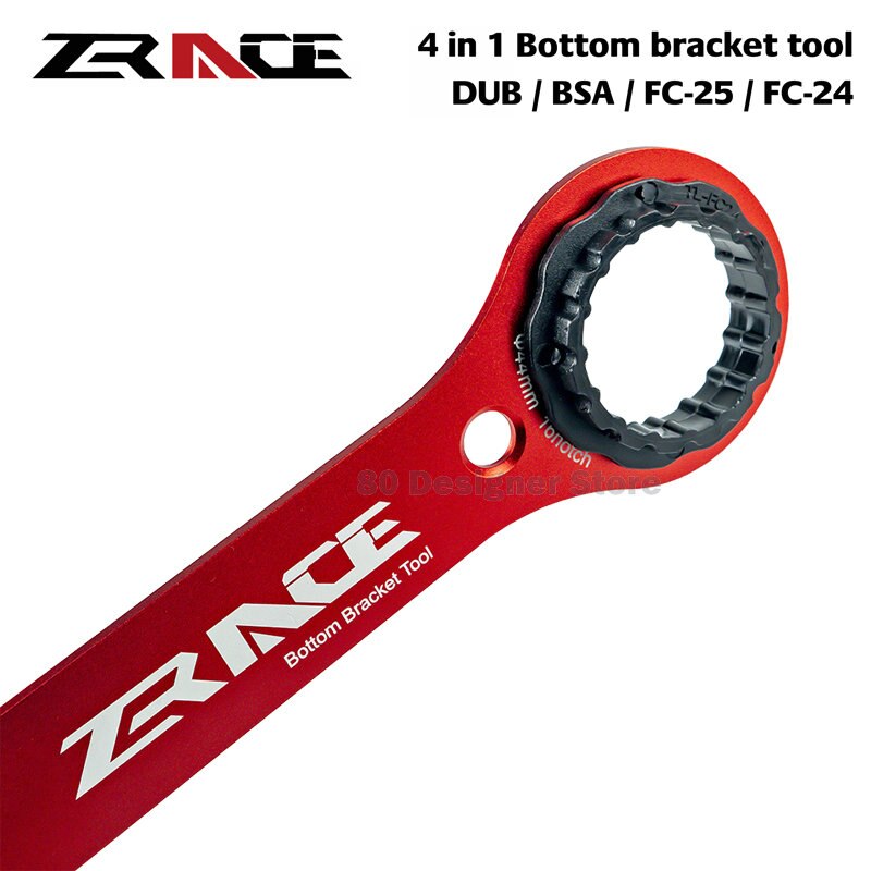 ZRACE-Llave de pedalier 4 en 1, herramienta compatible con SRAM DUB, SHIMANO BSA / FC-25 / FC-24, CNC AL7075, utensilios DUB-BSA